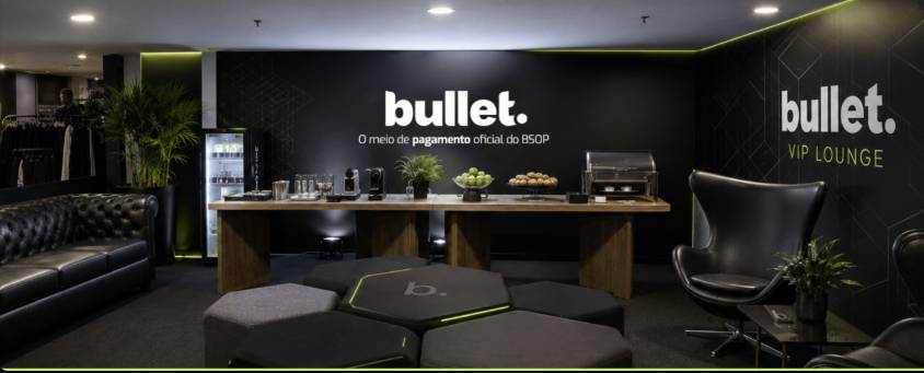 Interior do Bullet VIP Lounge no BSOP